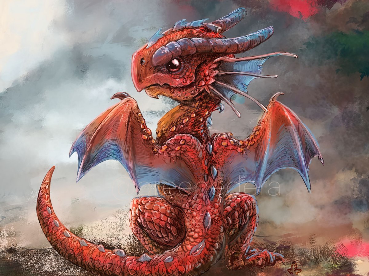 Little volcano –&nbsp;Dragon