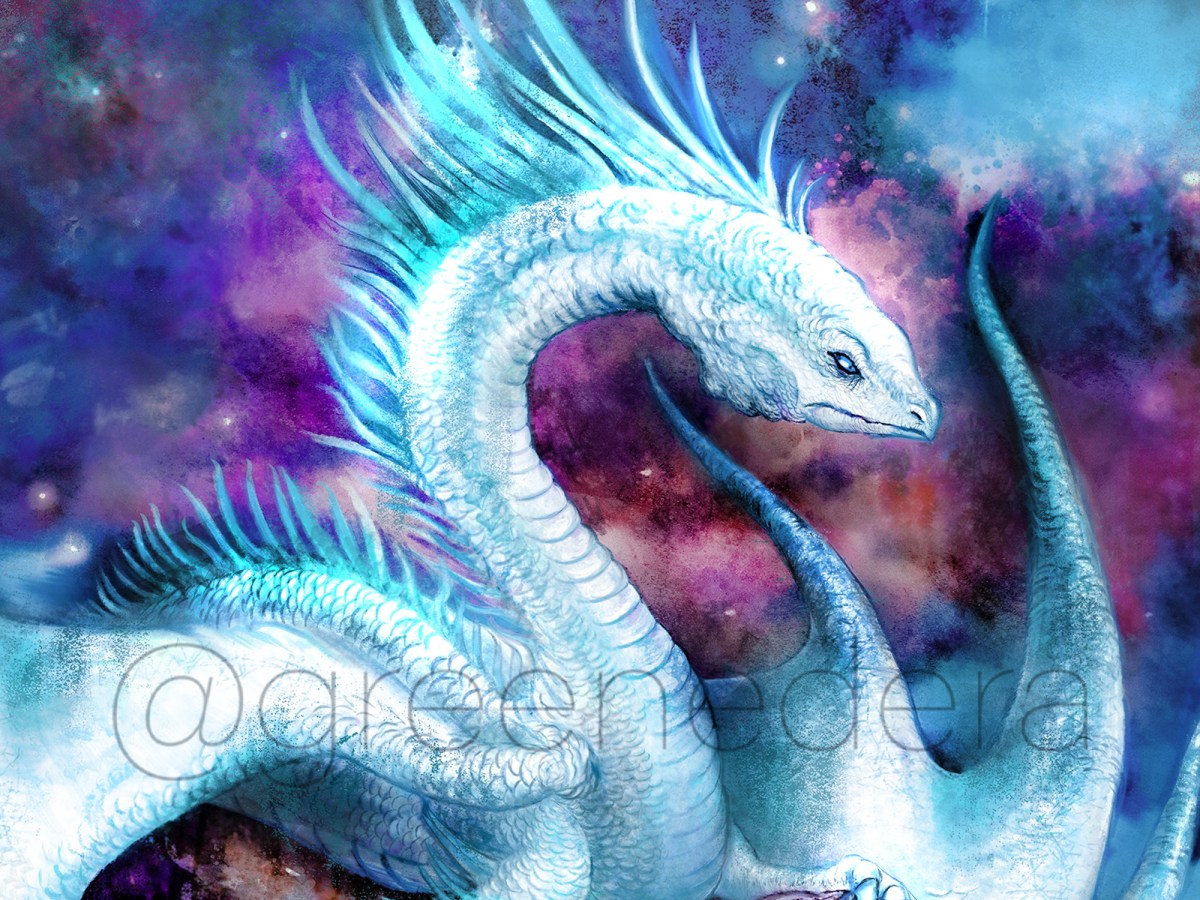 Astral aurora dragon