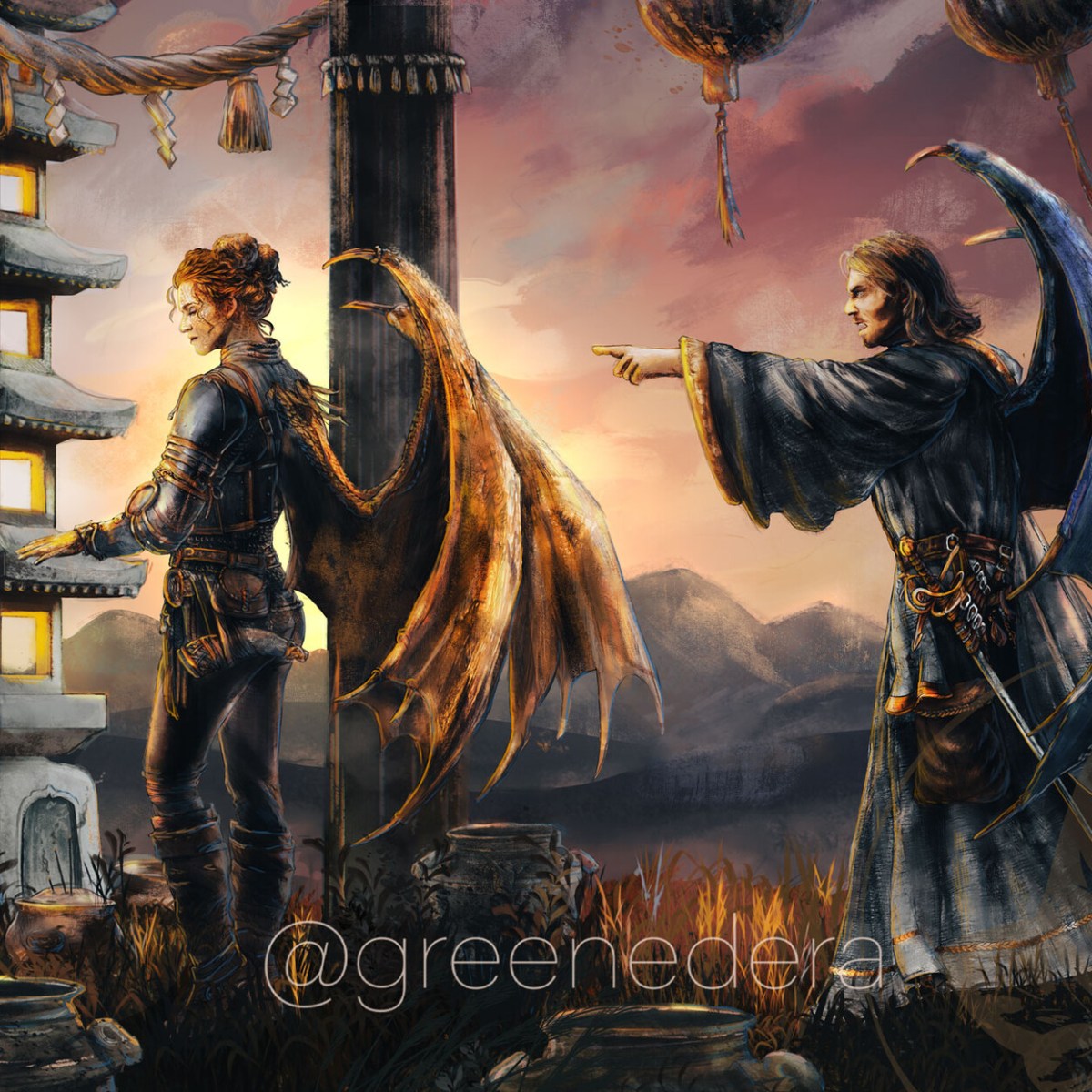 The twins –&nbsp;Winterhawk