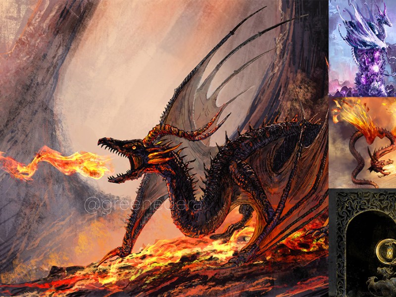 New paintings: “dragonary 2024”