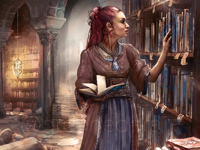 New: Lilith the librarian & Basalt&nbsp;Fireforge