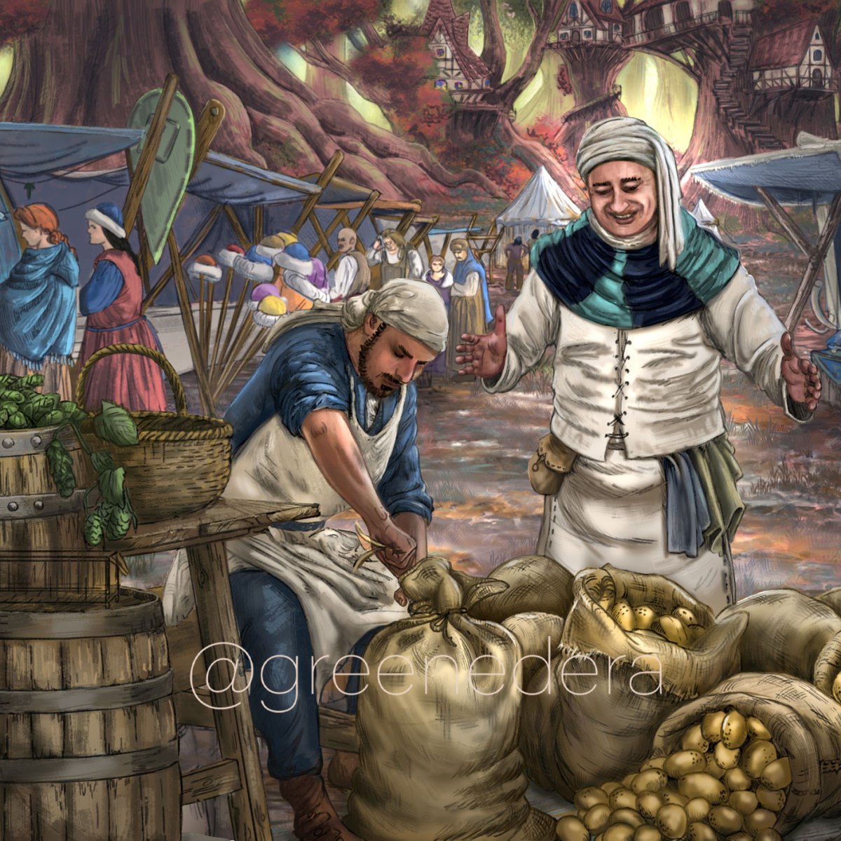 Market day in&nbsp;Solace