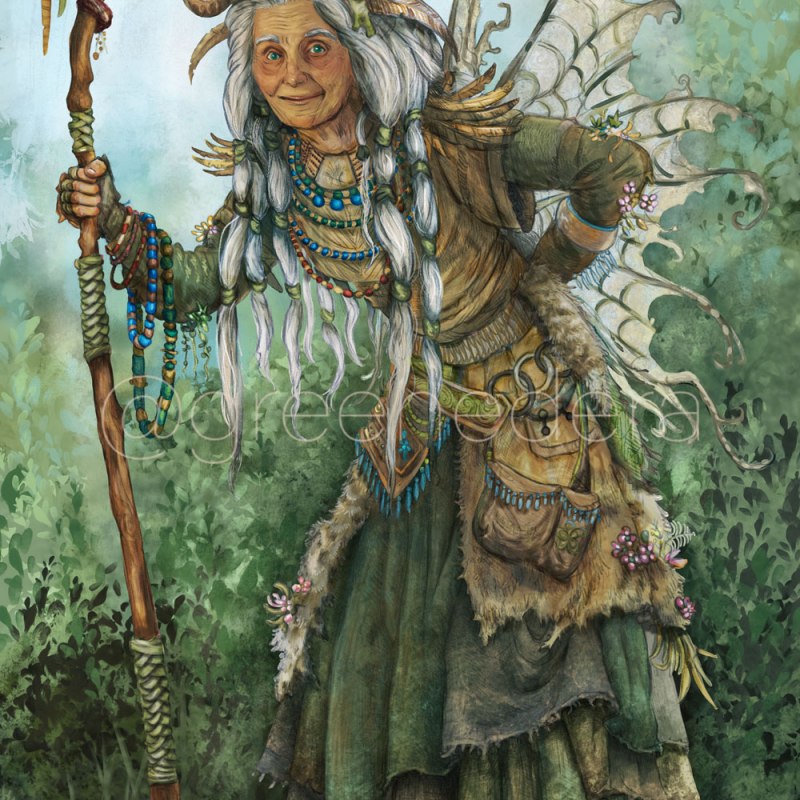 Nechtana, the old&nbsp;druid