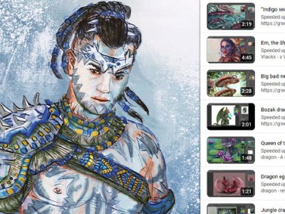 Sketch: Kotallo (+30 art process&nbsp;videos)